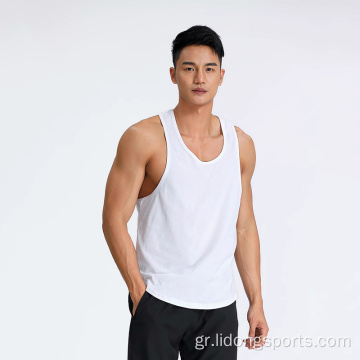 Χονδρικό έθιμο Mens Summer Gym Tank Top